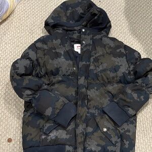 Boys Jacket Appaman Pixel Camo Puffy